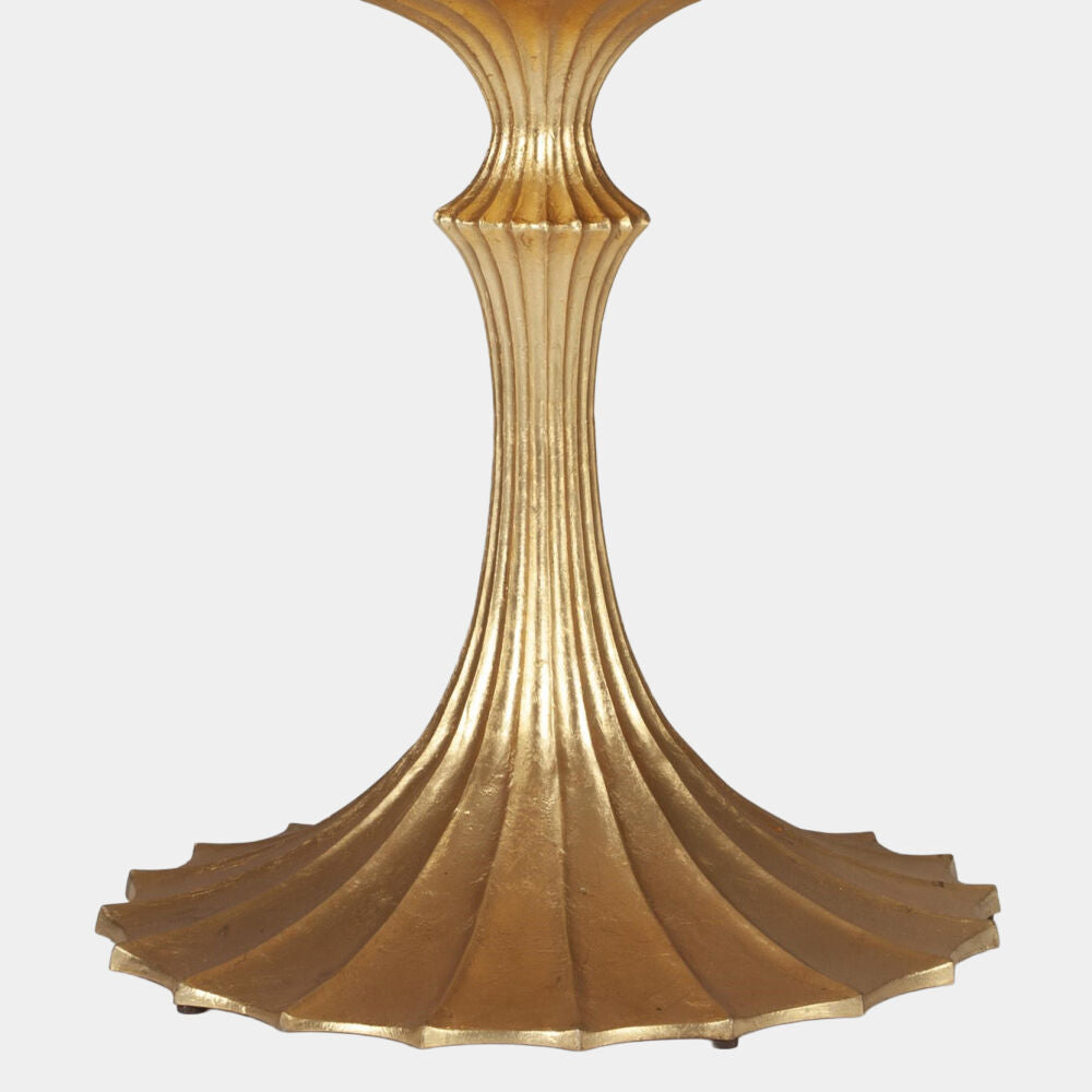 Scanalato Double Dining Table, Cerused