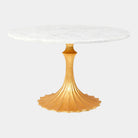 Scanalato Dining Table, Marble